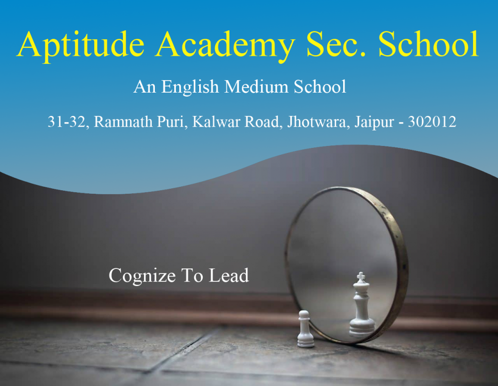 Aptitude Academy Sec. School Banner Image Home Page